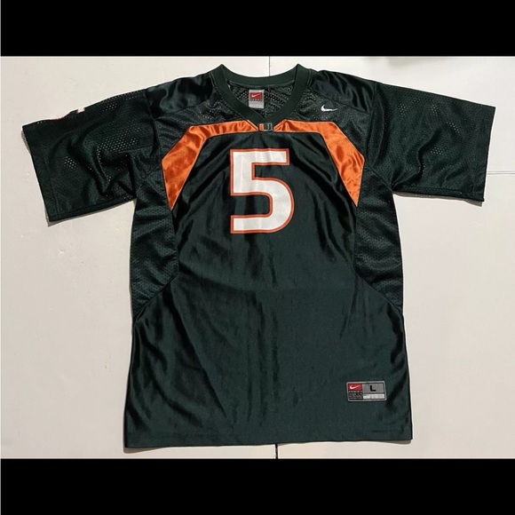 Ray Lewis HOF Signed Miami Hurricanes #5 Jersey with COA(Authentication Direct) - Picture 3 of 16